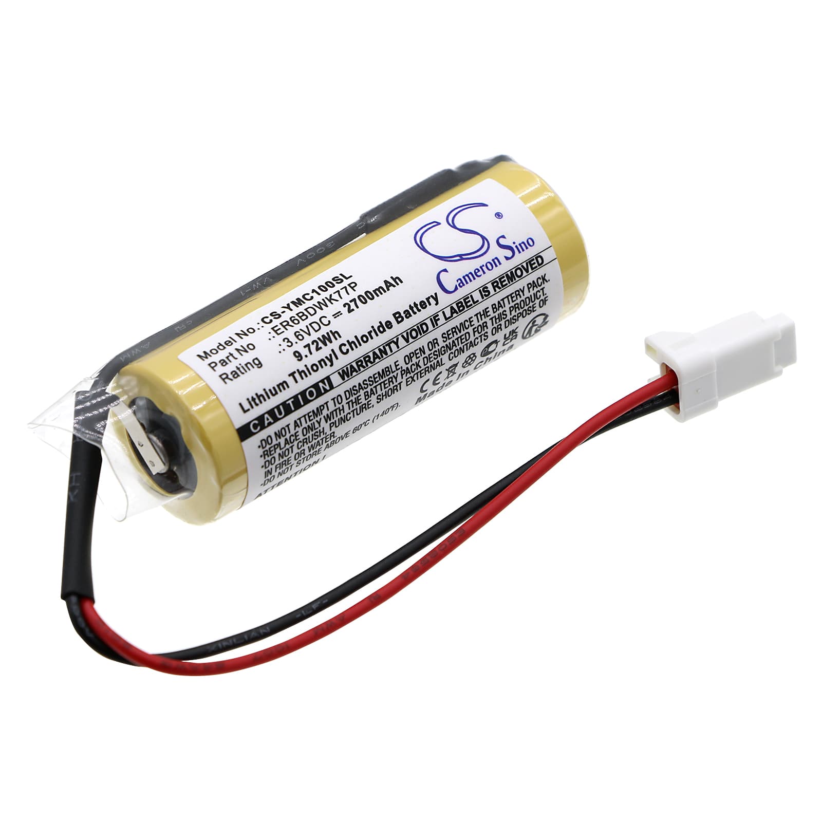 Replacement Battery for Yaskawa YRC1000 GP7 Body - CS-YMC100SL-1.jpg
