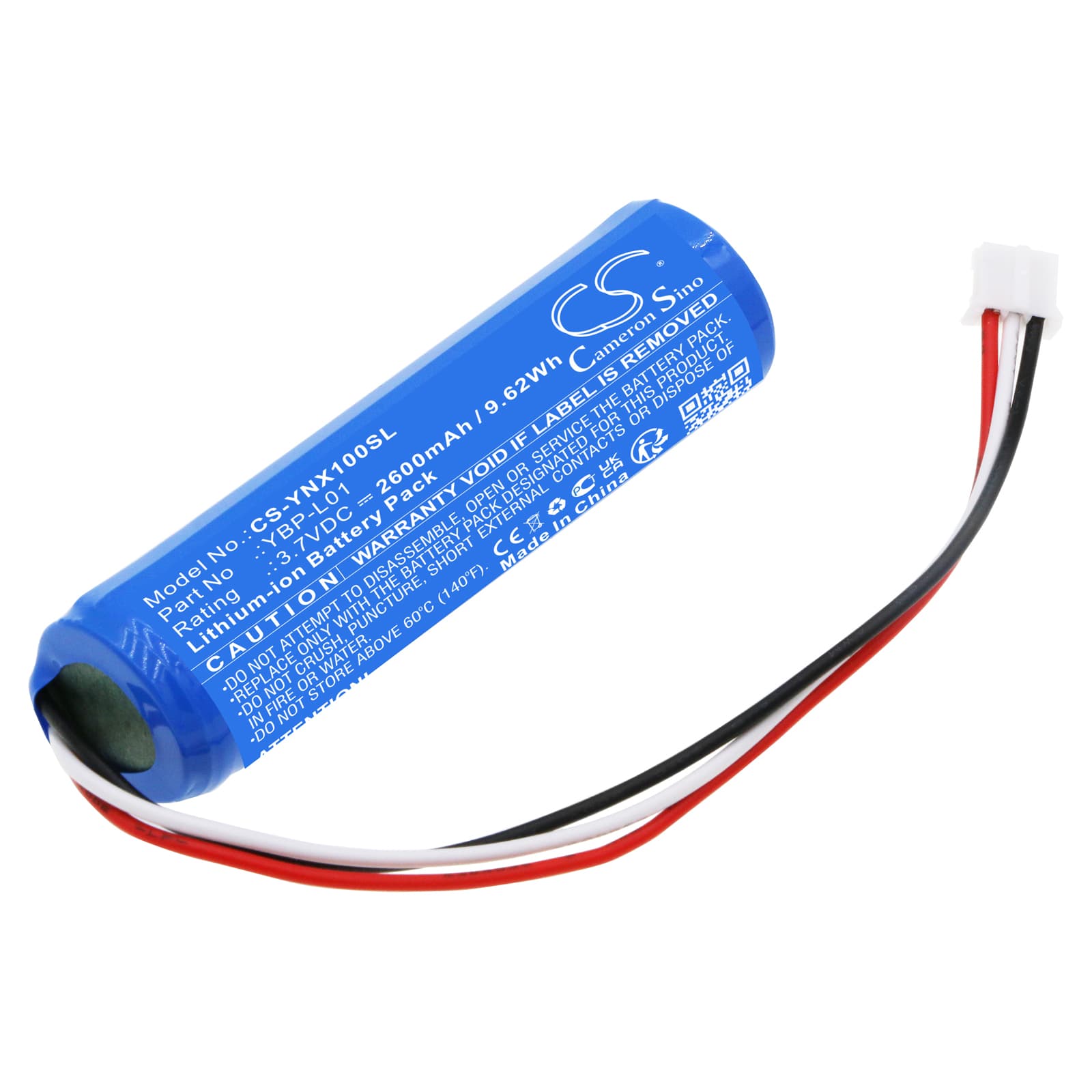 Replacement Battery for Yamaha NX-P100 - CS-YNX100SL-1.jpg
