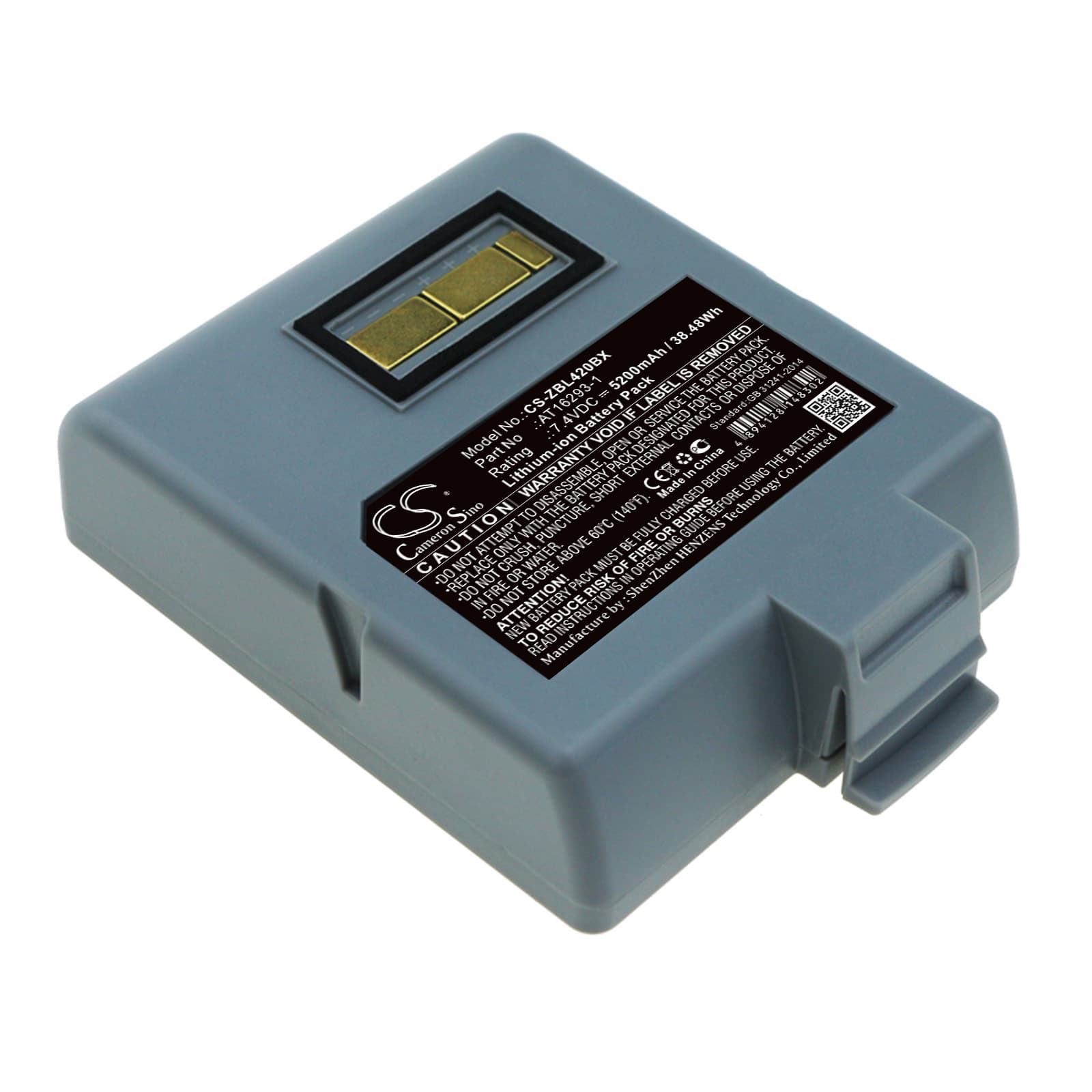 Replacement Battery for Zebra QL420 - CS-ZBL420BX-1.jpg