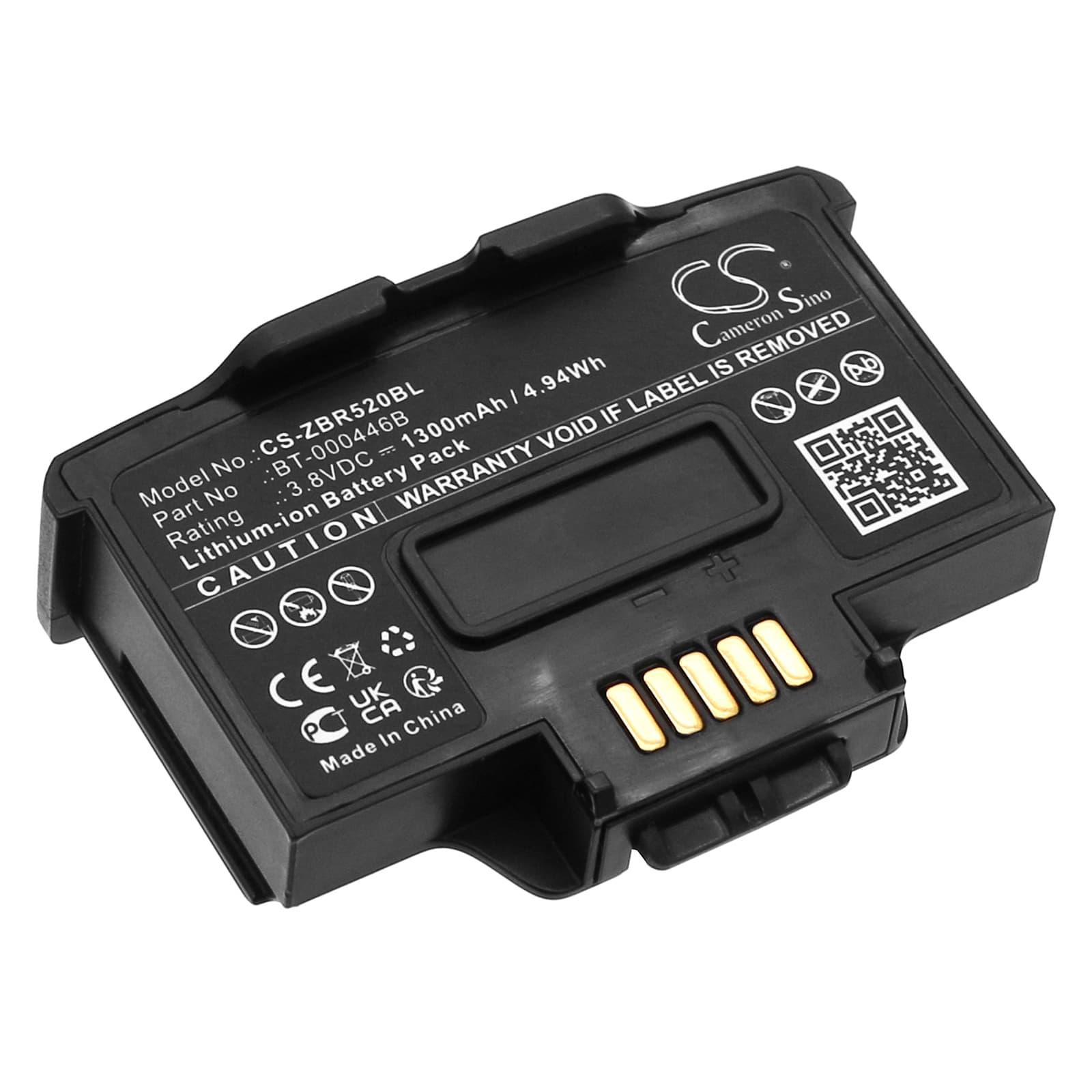 Replacement Battery for Zebra WS50 - CS-ZBR520BL-1.jpg