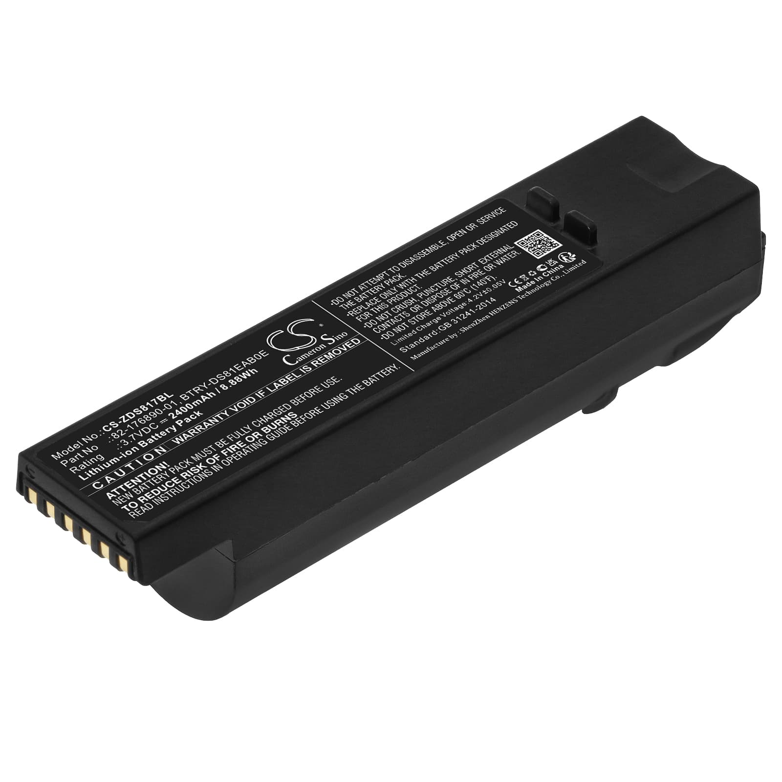 Replacement Battery for Zebra DS8100 - CS-ZDS817BL-1.jpg