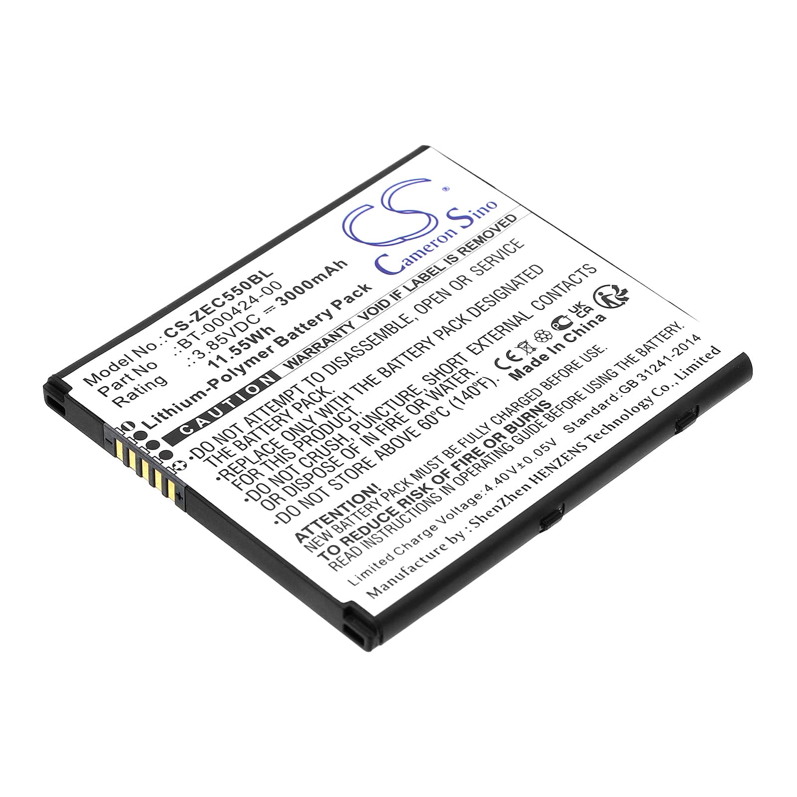 Replacement Battery for Zebra EC50 - CS-ZEC550BL-1.jpg