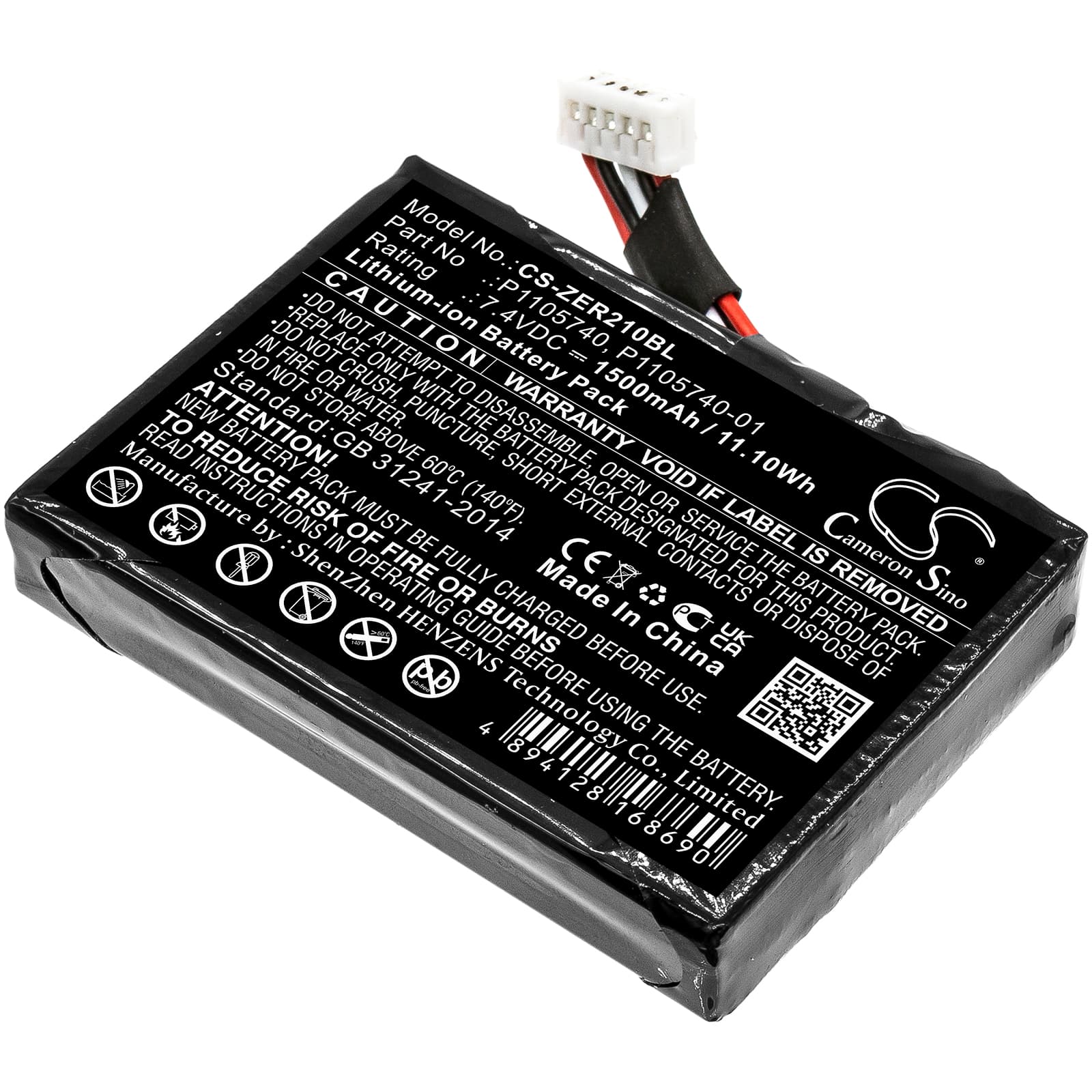 Replacement Battery for Zebra ZQ200 - CS-ZER210BL-1.jpg