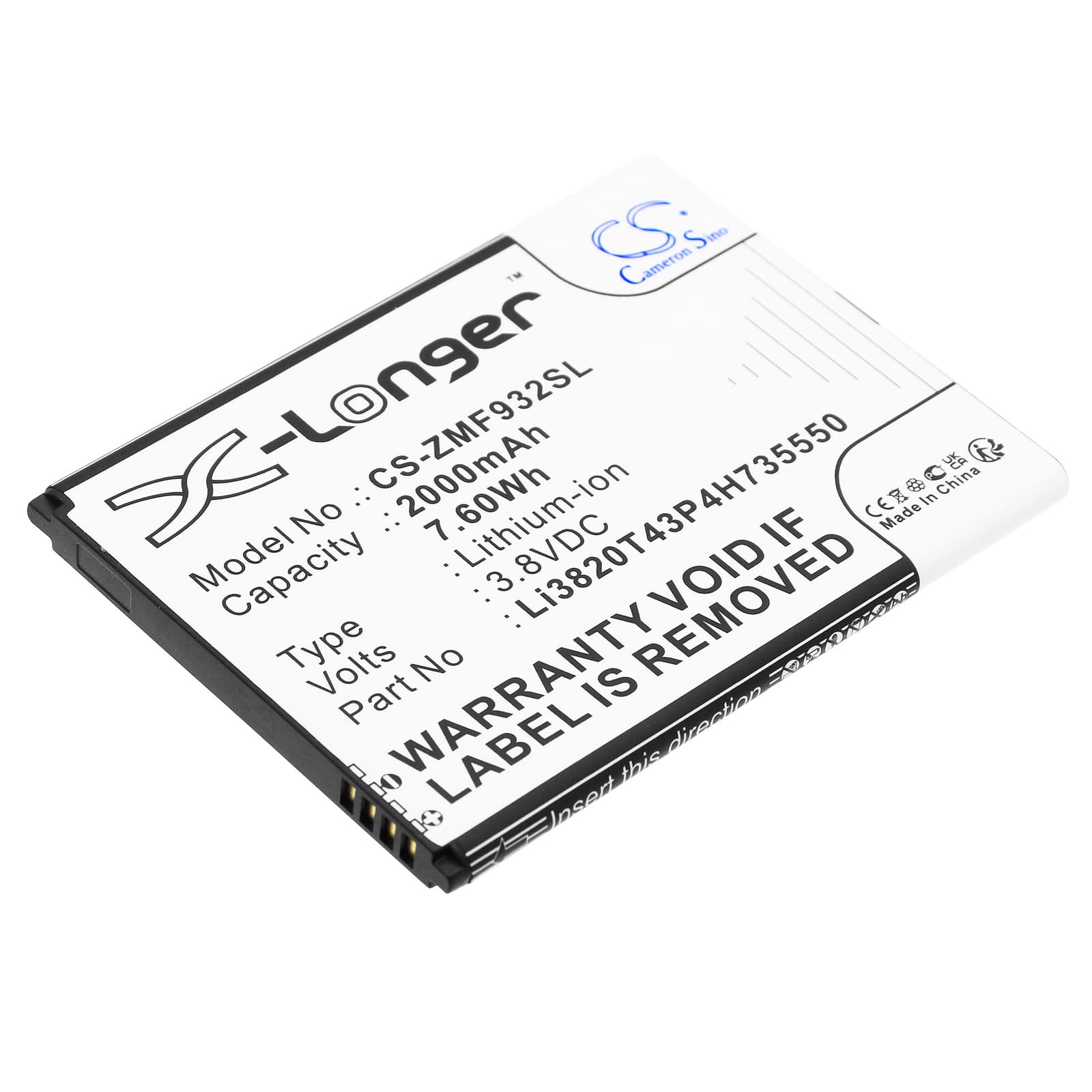 Replacement Battery for ZTE WiFi5 MF932 - CS-ZMF932SL-1.jpg