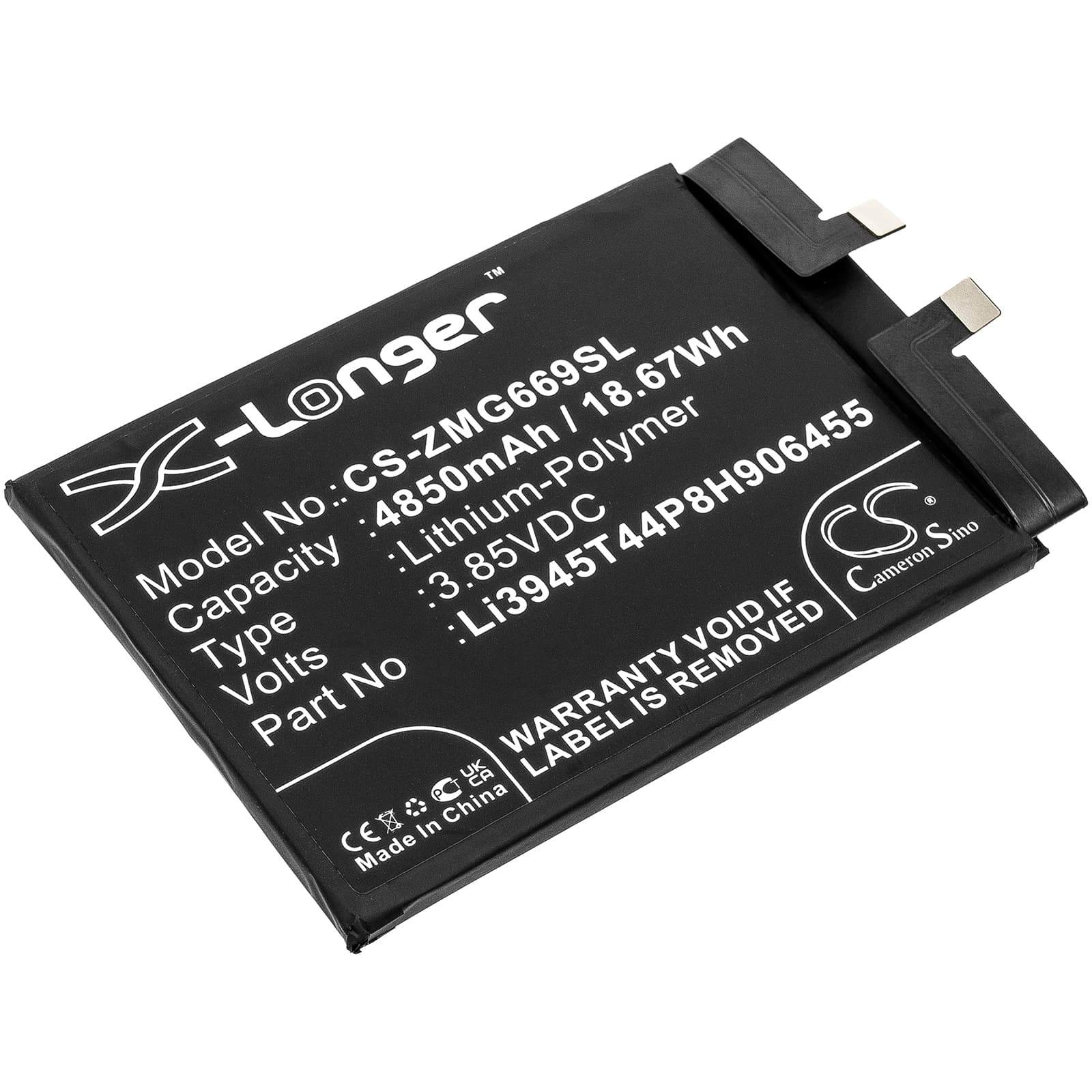 Replacement Battery for ZTE Nubia Red Magic 6 - CS-ZMG669SL-1.jpg