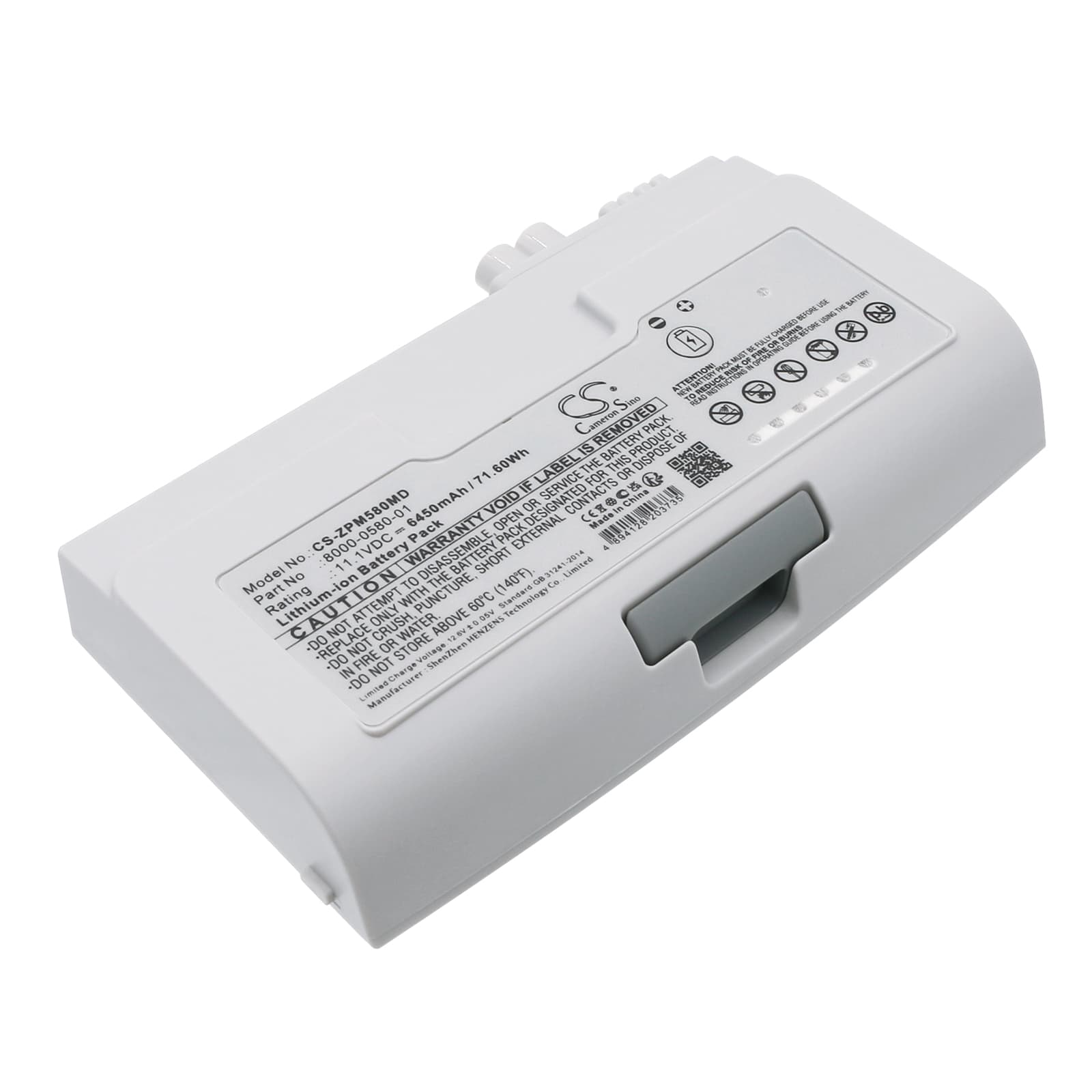 Replacement Battery for ZOLL SurePower II - CS-ZPM580MD-1.jpg