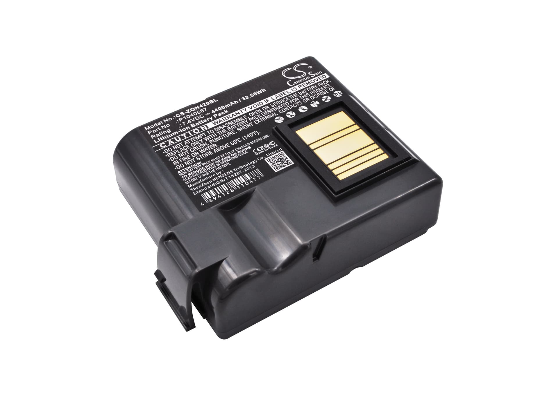 Replacement Battery for Zebra QLN420 - CS-ZQN420BL-1.jpg