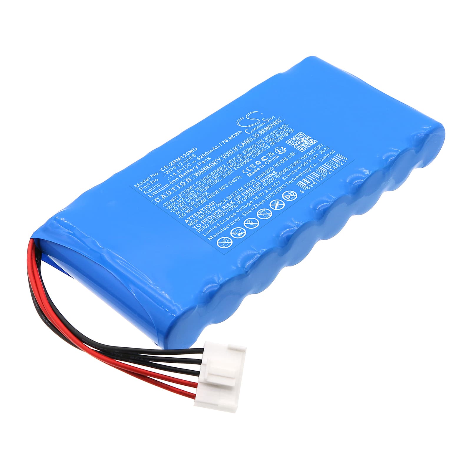 Replacement Battery for Zoncare IMAC100 - CS-ZRM120MD-1.jpg