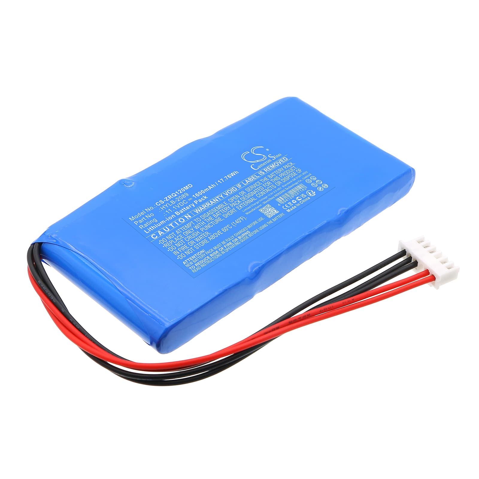 Replacement Battery for Zoncare ZQ-1201G - CS-ZRQ120MD-1.jpg