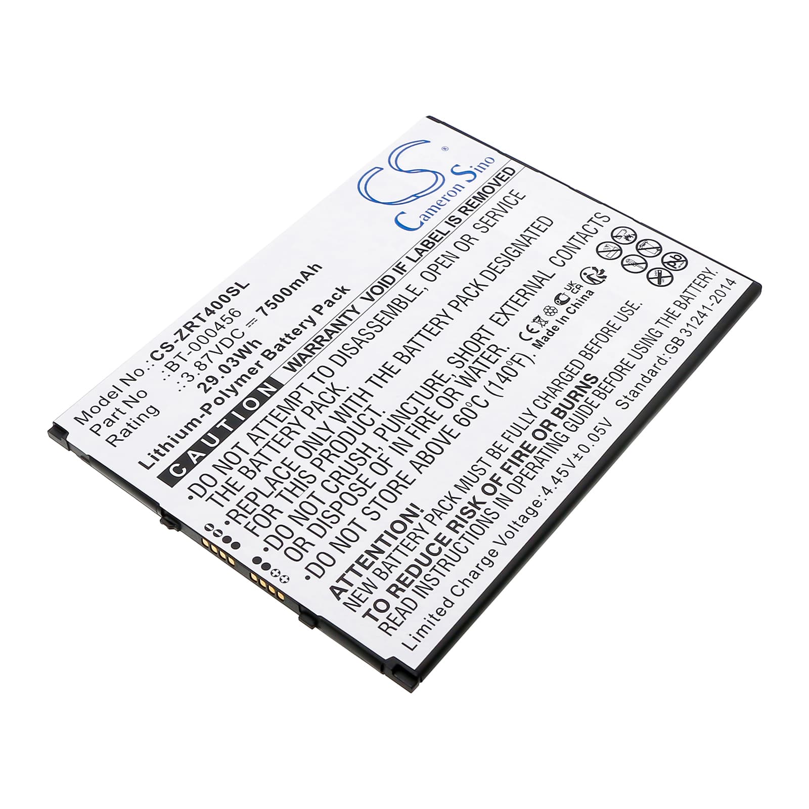 Replacement Battery for Zebra ET40 - CS-ZRT400SL-1.jpg