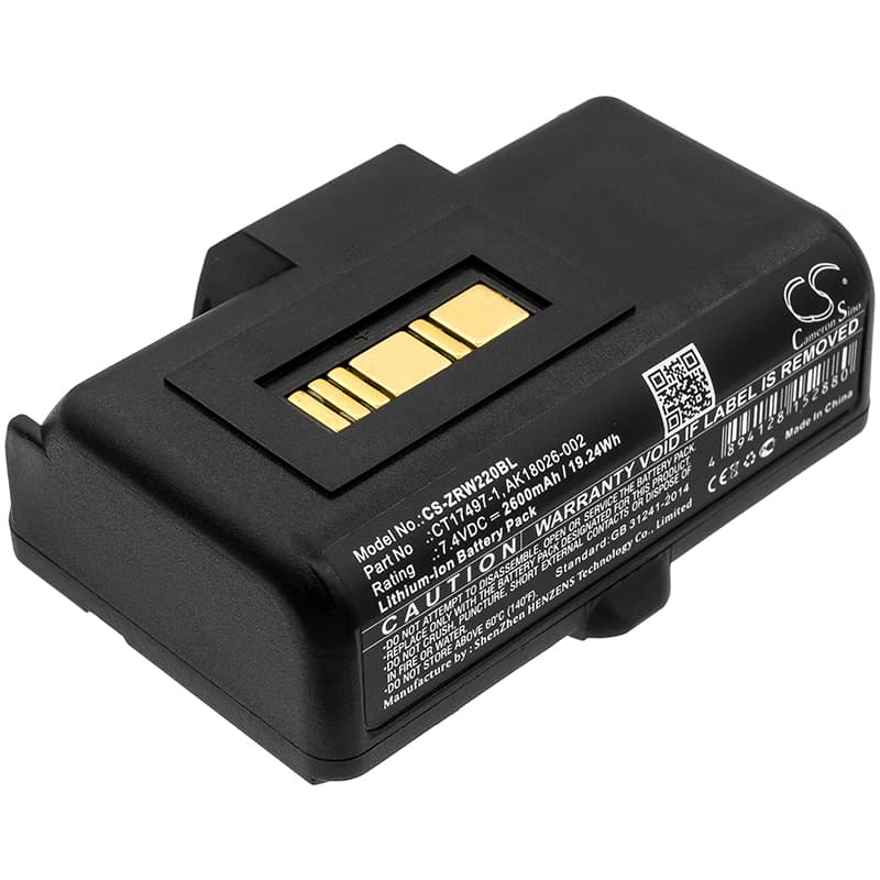 Replacement Battery for Zebra RW220 - CS-ZRW220BL-1.jpg