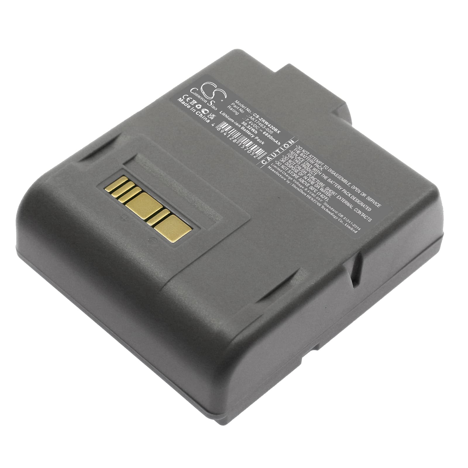 Replacement Battery for Zebra RW420 - CS-ZRW420BX-1.jpg