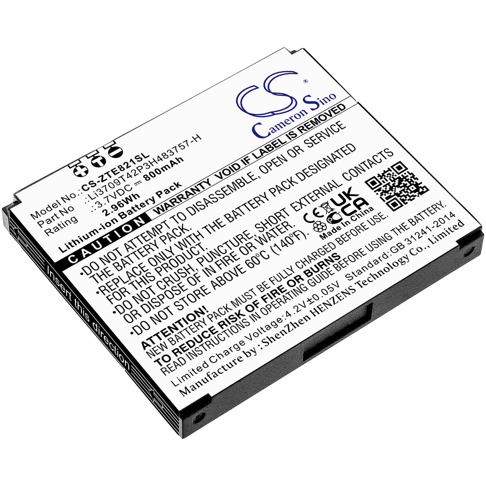 Replacement Battery for ZTE E821 - CS-ZTE821SL-1.jpg
