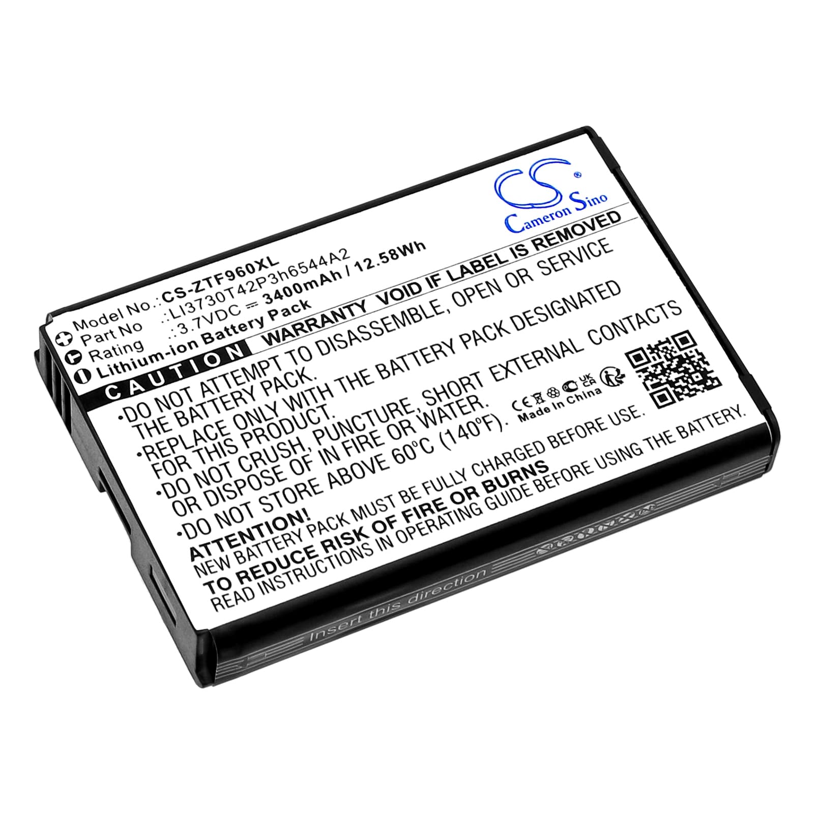 Replacement Battery for NET10 Z289L - CS-ZTF960XL-1.jpg