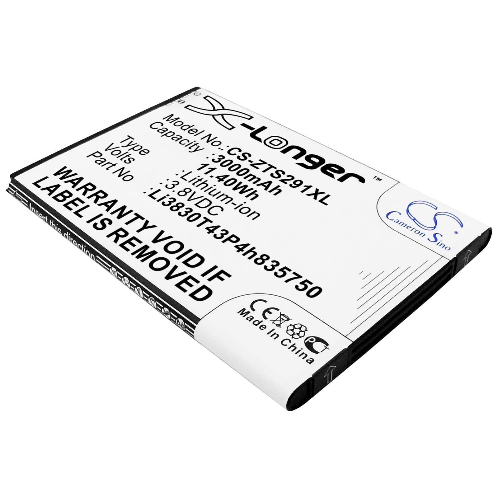 Replacement Battery for ZTE Grand S II - CS-ZTS291XL-1.jpg