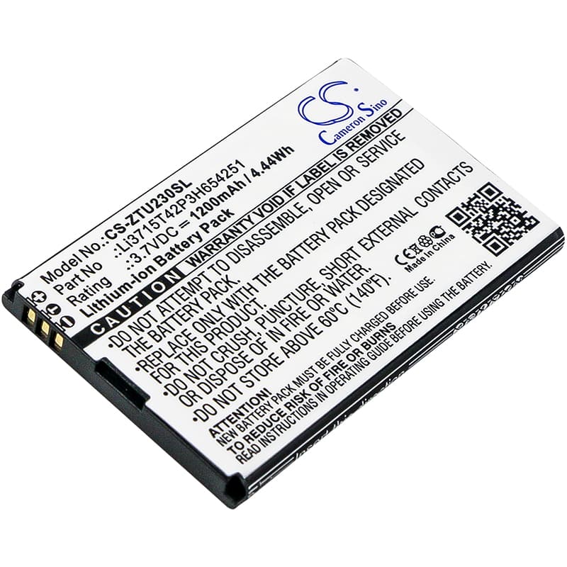 Replacement Battery for Telstra A6 - CS-ZTU230SL-1.jpg