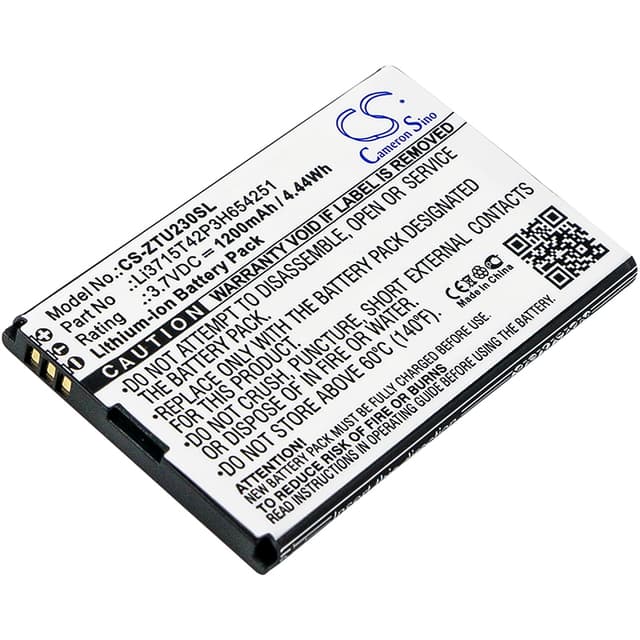 Replacement battery