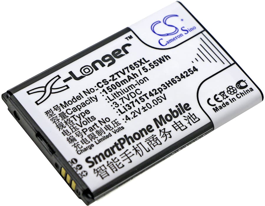 Replacement Battery for ZTE Blade G - CS-ZTV765XL-1.jpg