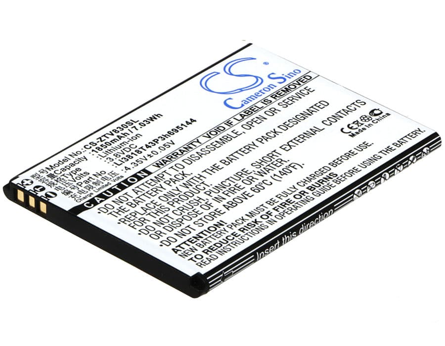Replacement Battery for ZTE Kis 3 Max - CS-ZTV830SL-1.jpg