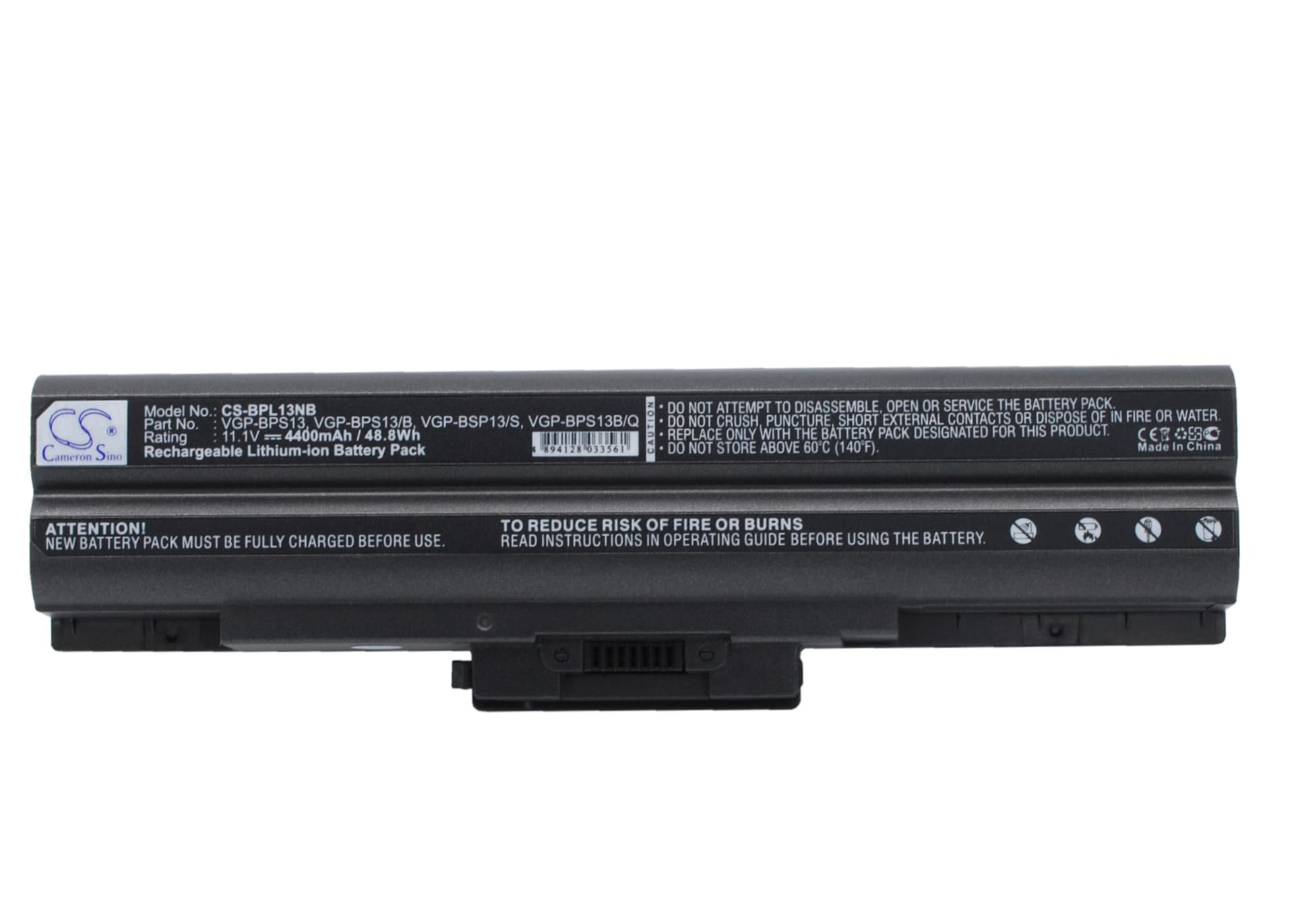 Replacement Battery for Sony VAIO VGN-AW230J/H