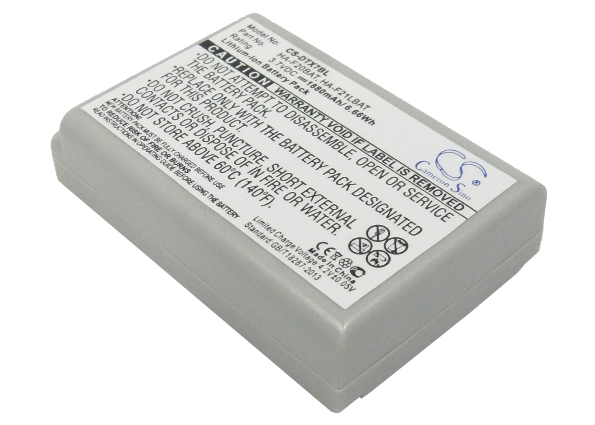Replacement Battery for Casio DT-X7