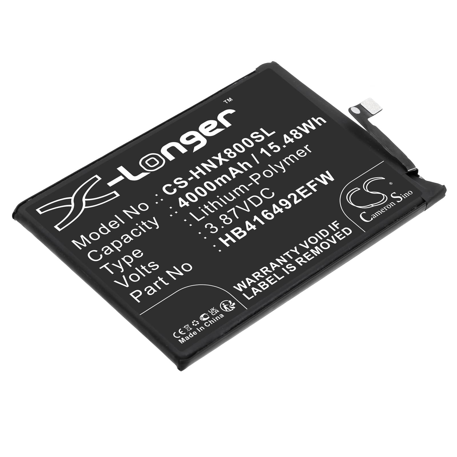Replacement Battery for Honor X8 4G
