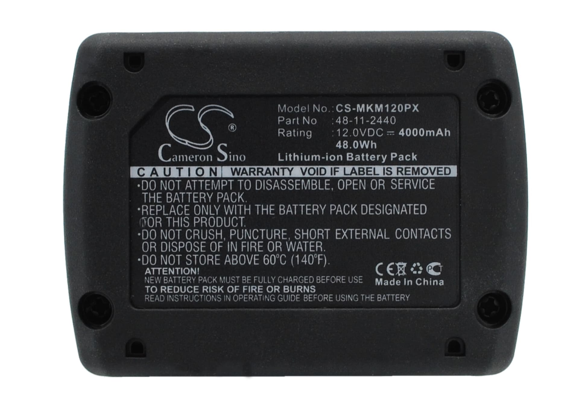 Replacement Battery for Milwaukee M12