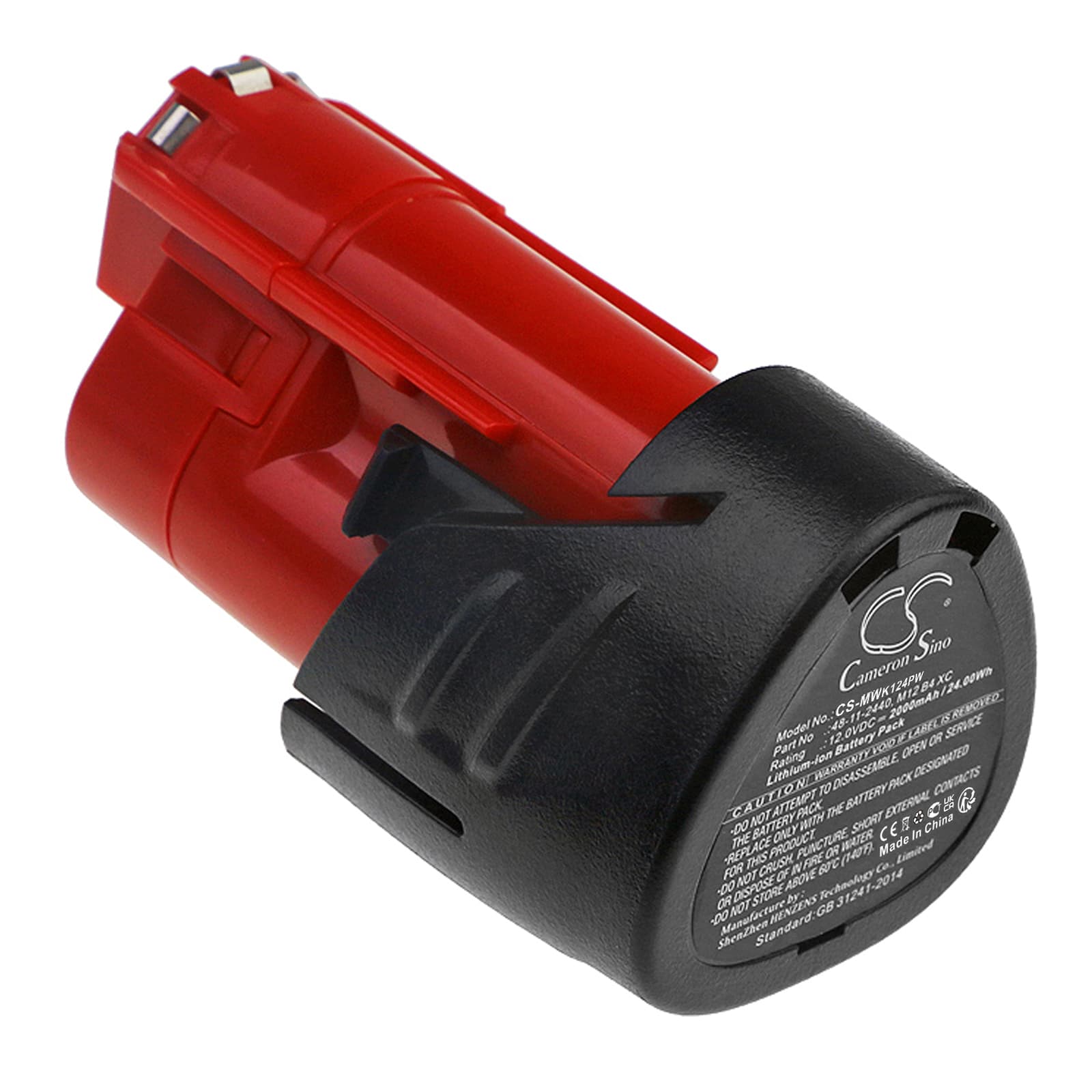 Replacement Battery for Milwaukee M12