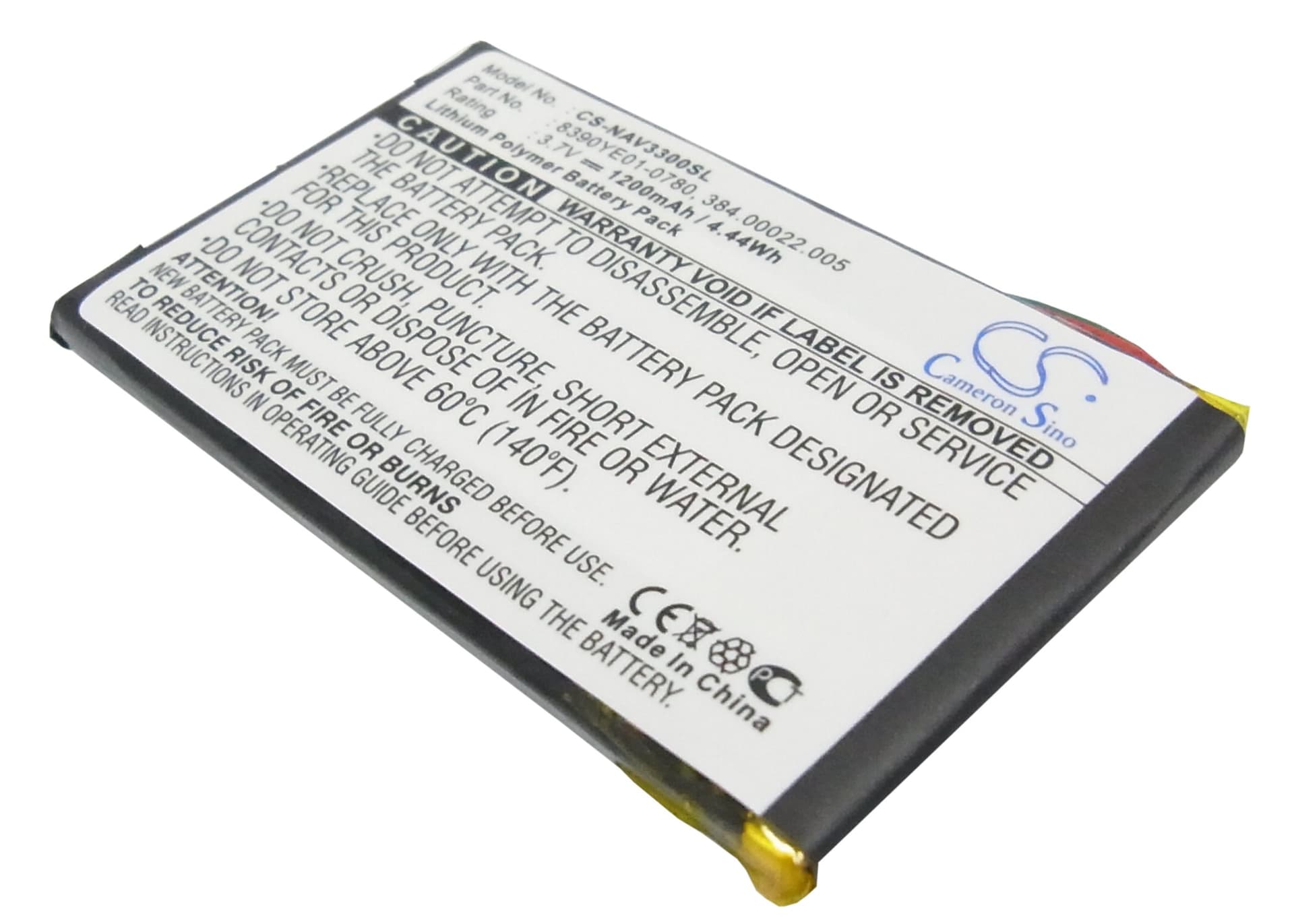 Replacement Battery for Navigon 3300