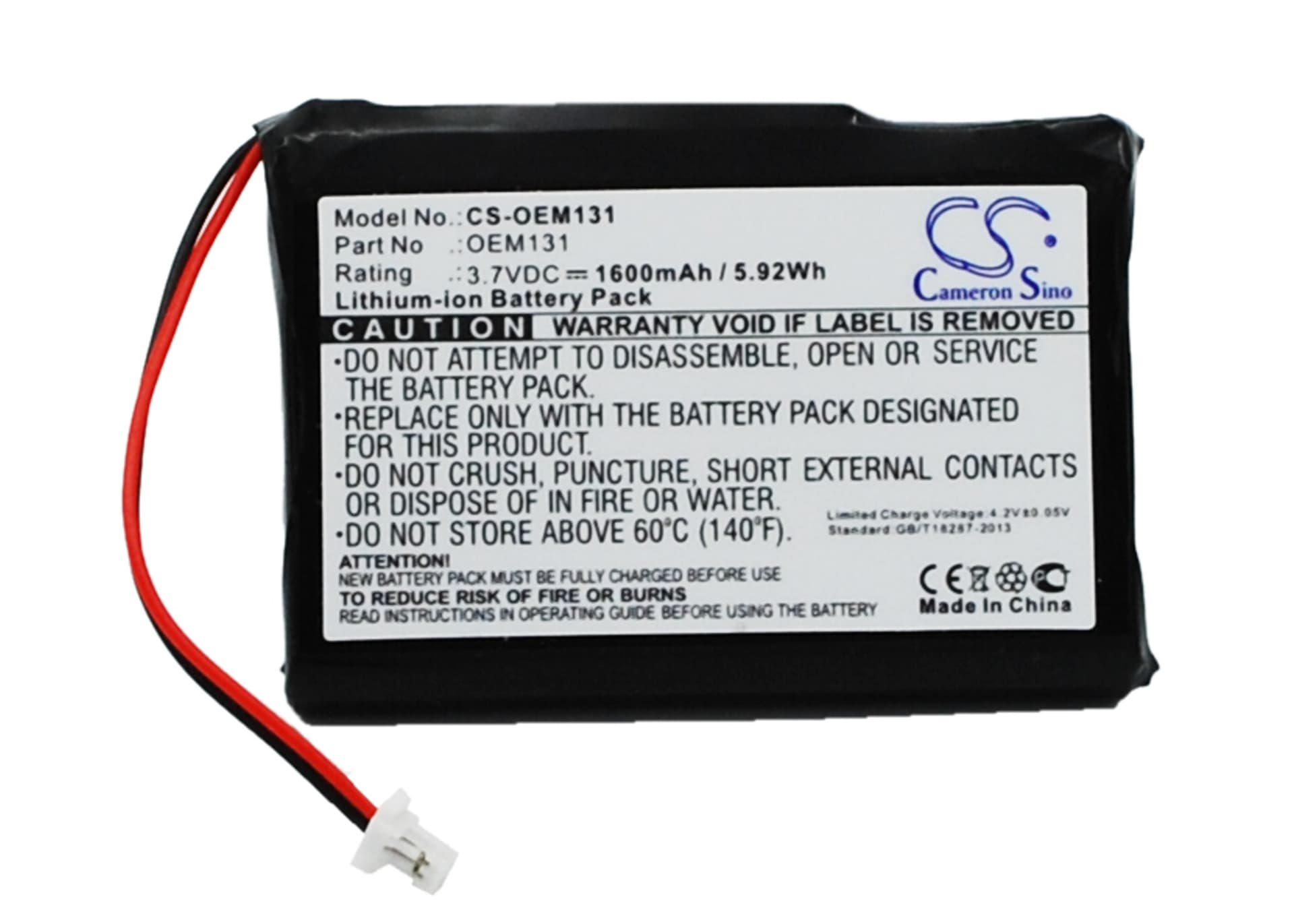 Replacement Battery Pack