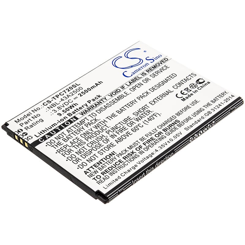 Replacement Battery for Neffos C7s